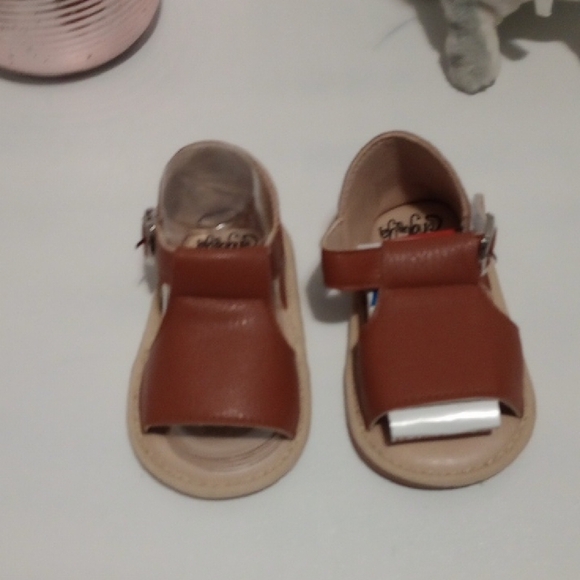 ponteya Other - Classic Tan Kids Sandals